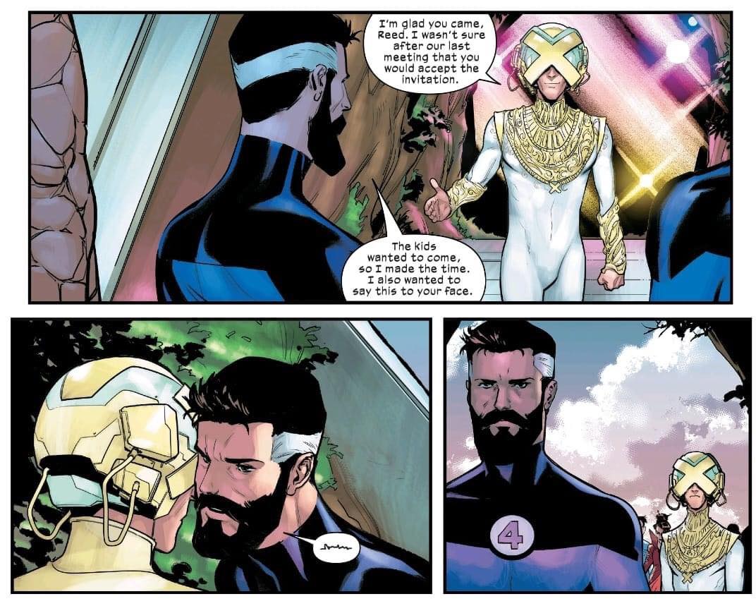 BG - [Comics] Reed ได้เข้าร่วมงาน Hellfire Gala ด้วย หลักๆ เพราะเด็กๆ ...