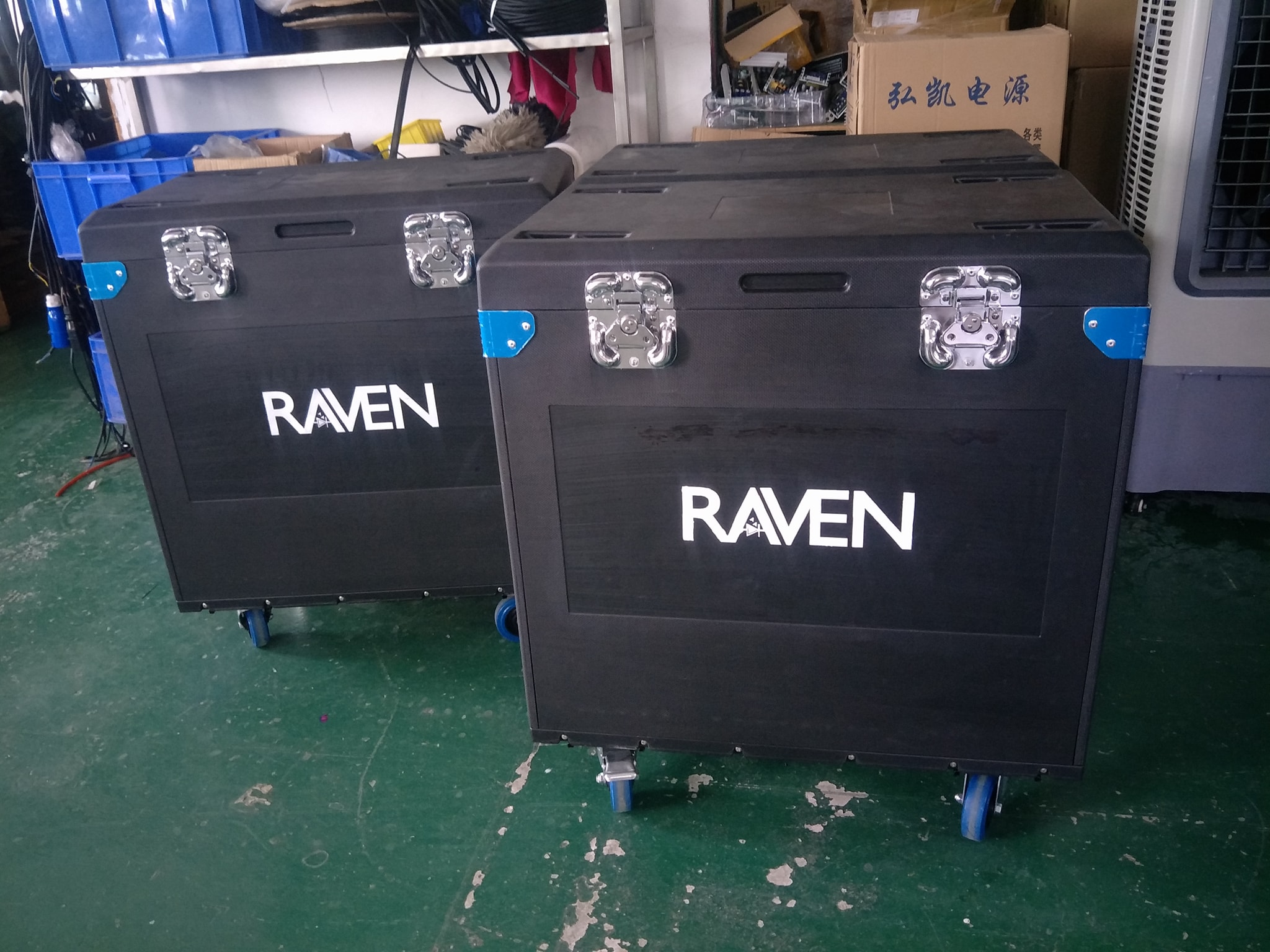 Raven Stage Lights and Visuals