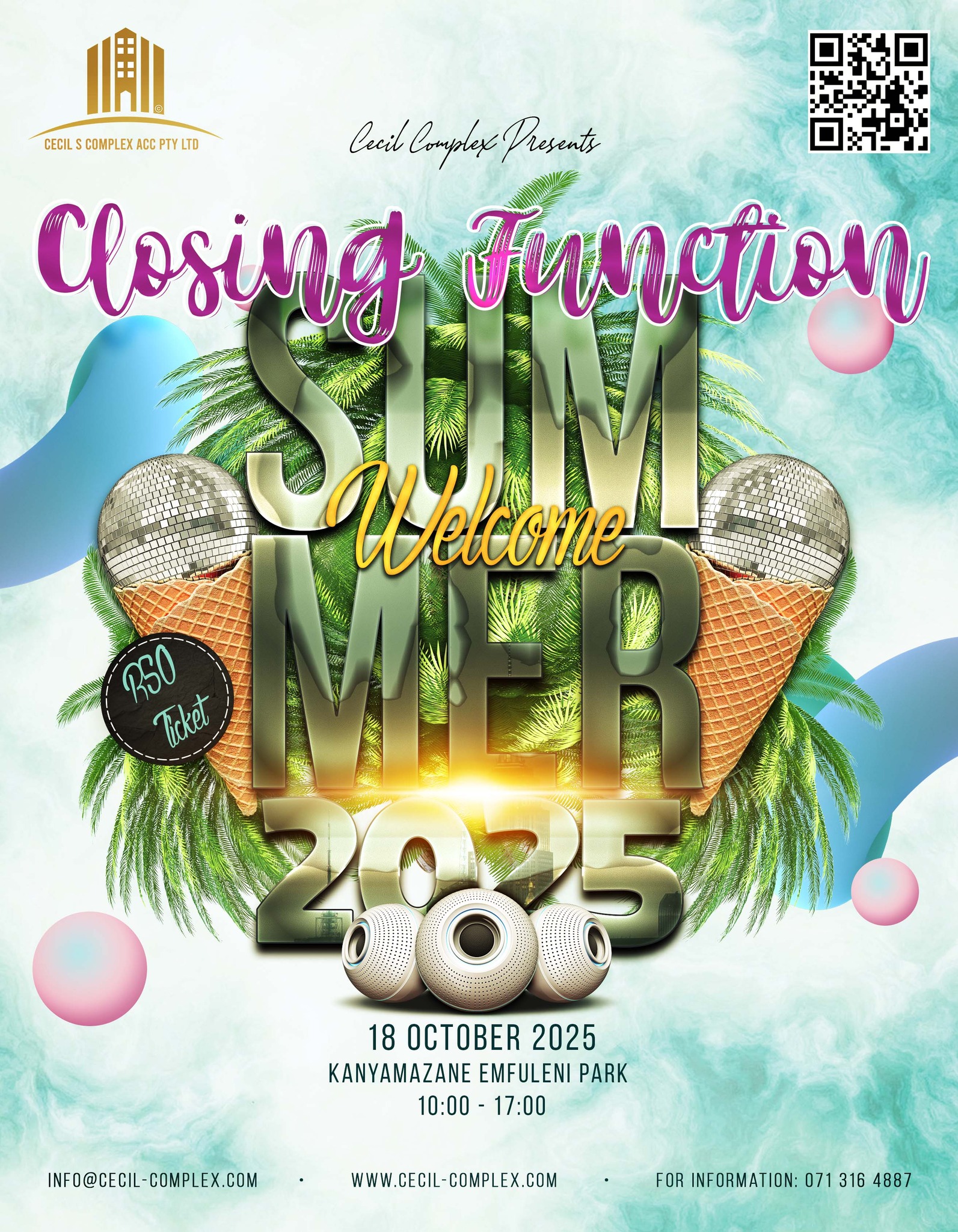 CLOSING FUNCTION - WELCOME SUMMER 2025