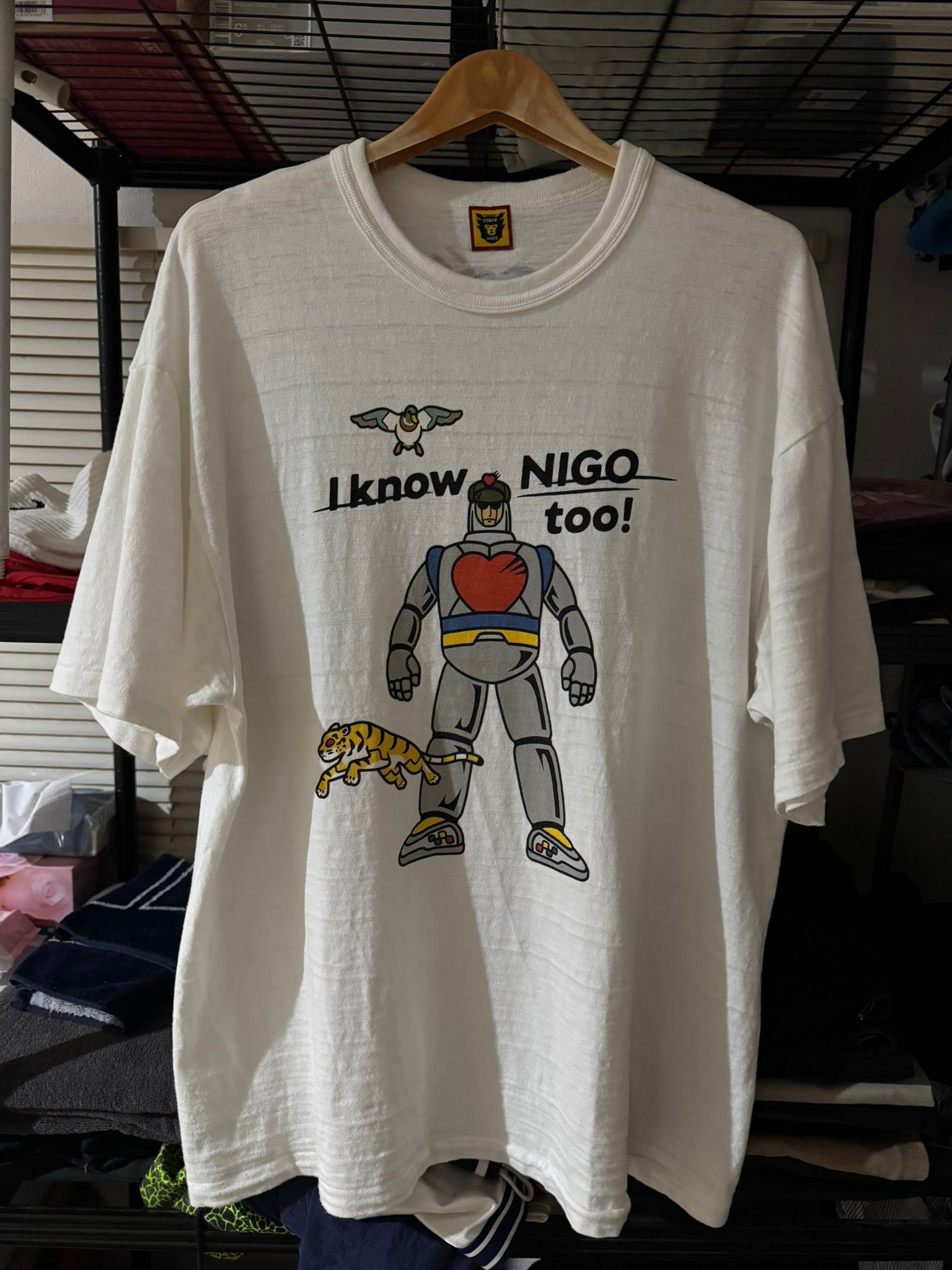 ขออนุญาตครับ HUMAN MADE x I Know NIGO Too Size XXL (23/29) Used 