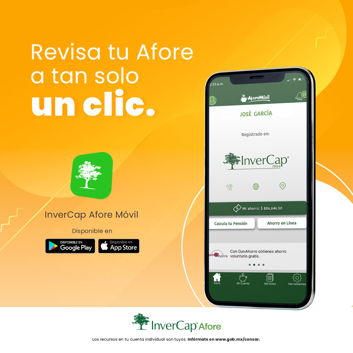 InverCap Afore - Con nuestra App InverCap Afore Móvil... | Facebook