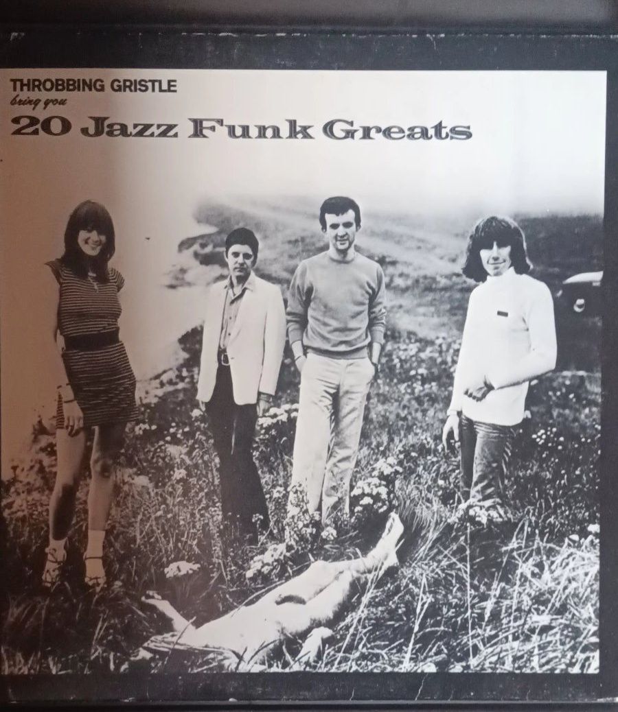 Throbbing Gristle's Greatest Hits album cover art