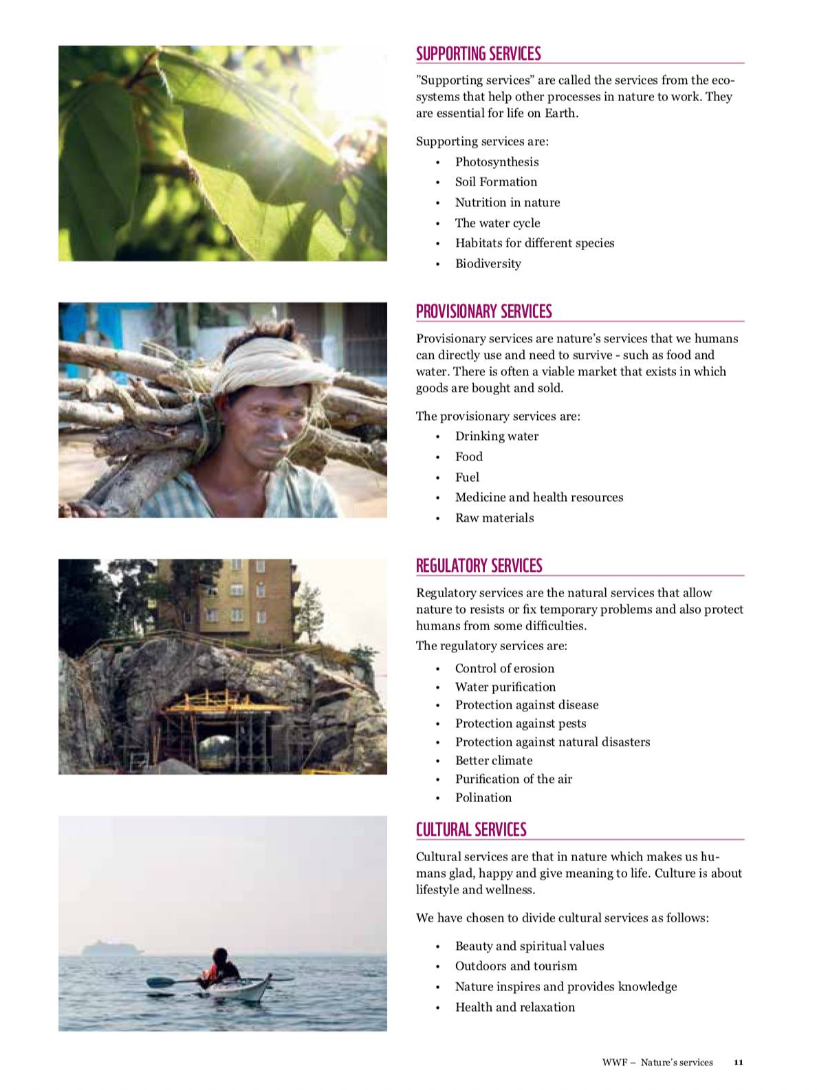 🧲 Payment for Ecosystem Services (PES) This concept uses economic