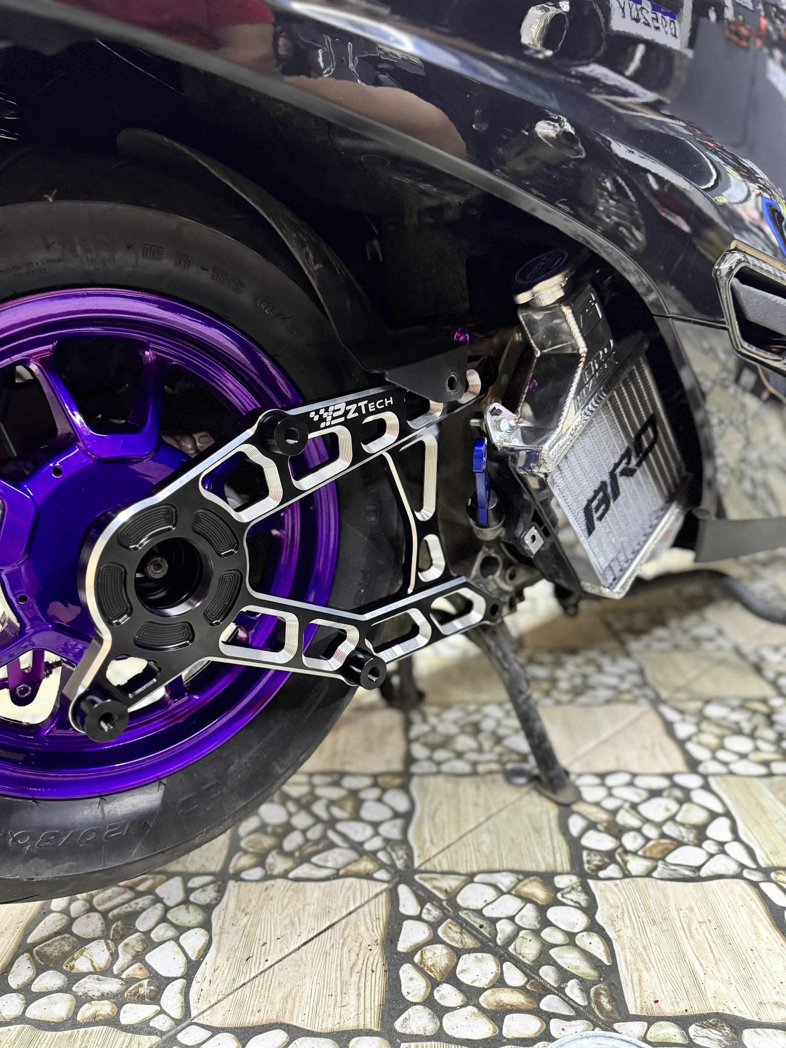 Pztech cnc swing arm for giorno
