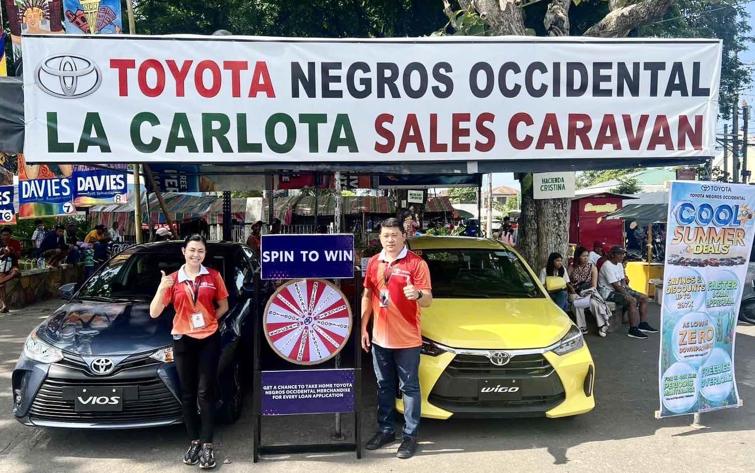 Toyota - 🎉 LA CARLOTA SALES CARAVAN DAY 3 🎉 Visit Us Now! SPIN TO WIN ...