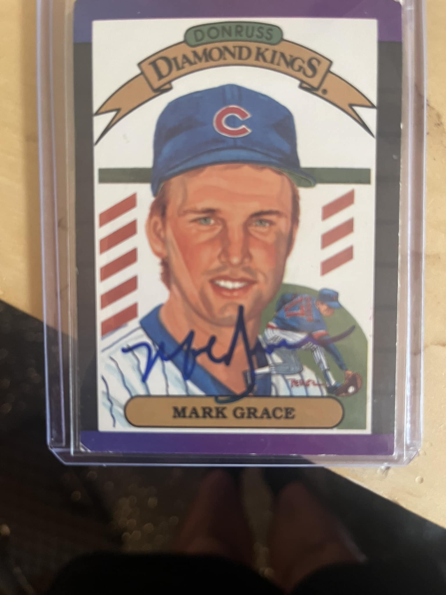 Hey Topps, this is absolutely not Mark Grace pictured on this card