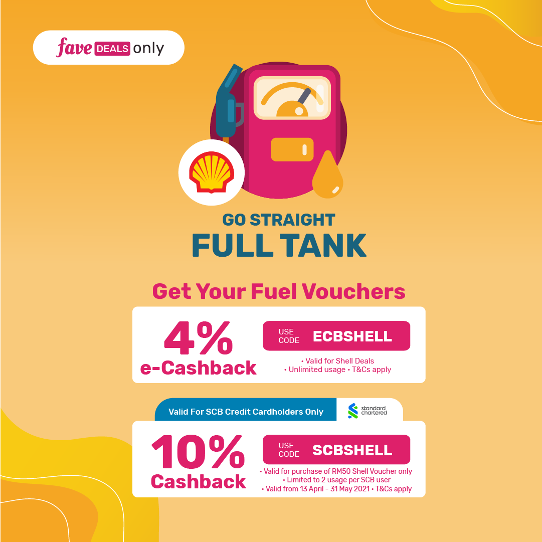 Fave - 🚗 GO STRAIGHT FULL TANK WITH SHELL 🚗 Fuel your...