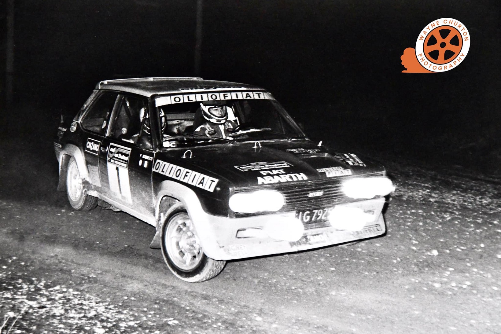 TROFEU TFRRNZ12 FIAT 131 ABARTH 1st RALLY OF NEW ZEALAND 1977 BACCHELLI/ROSSETTI 1:43 Modellino