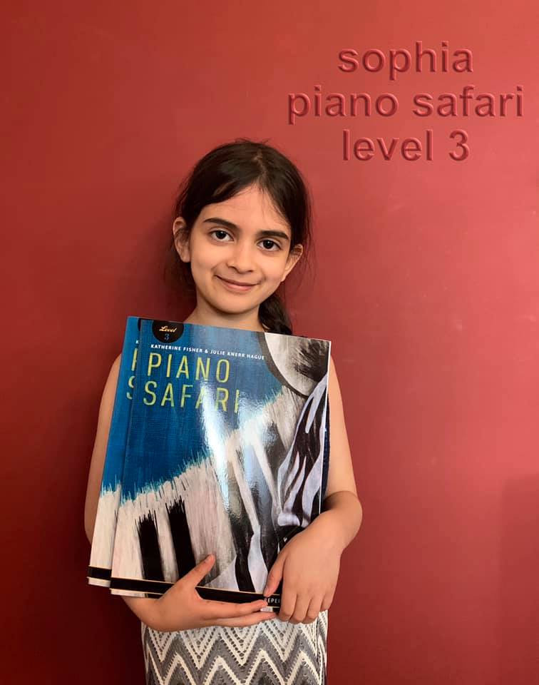 Oxford Piano - Congratulations to Sophia (age 7) for...