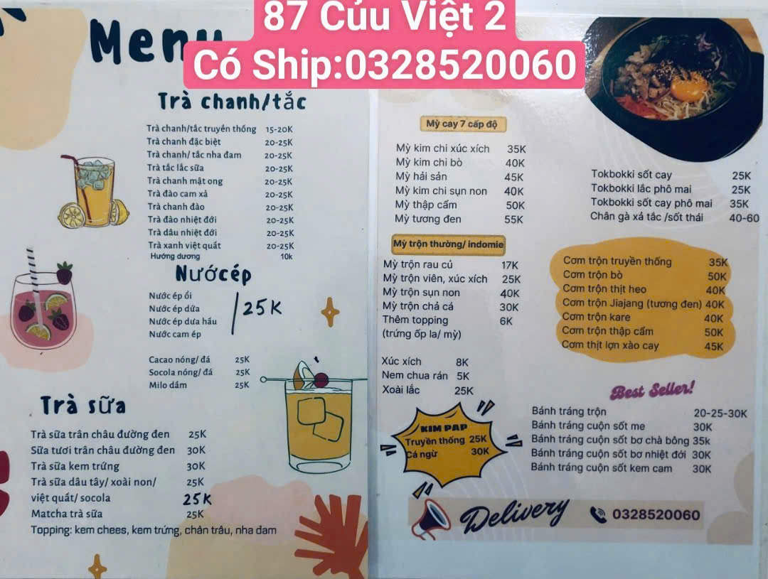 CHỢ SINH VIÊN NÔNG NGHIỆP ️ | MENU MÓN CAY CHO TRỜI MƯA LẠNH | Facebook