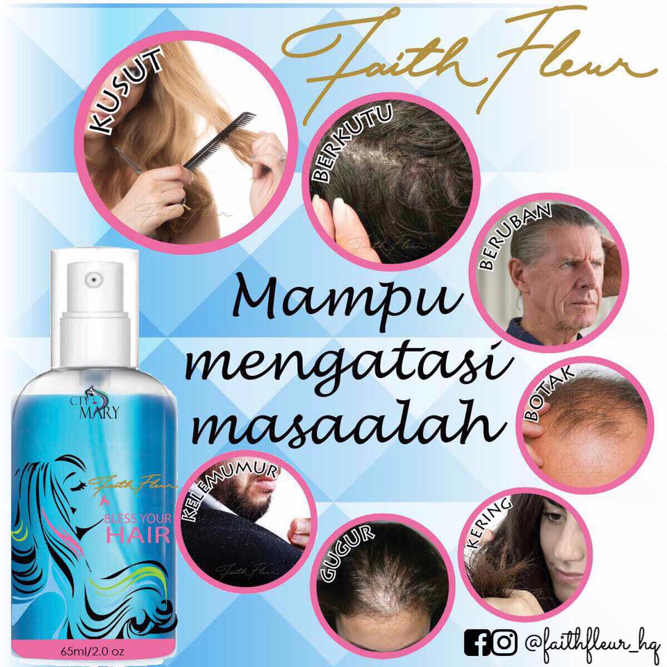 Faith Fleur Hair Serum Shopee Malaysia