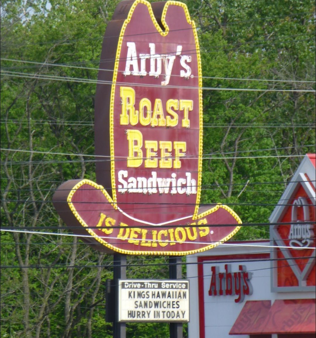 Another iconic original Arby's sign bites the dust..