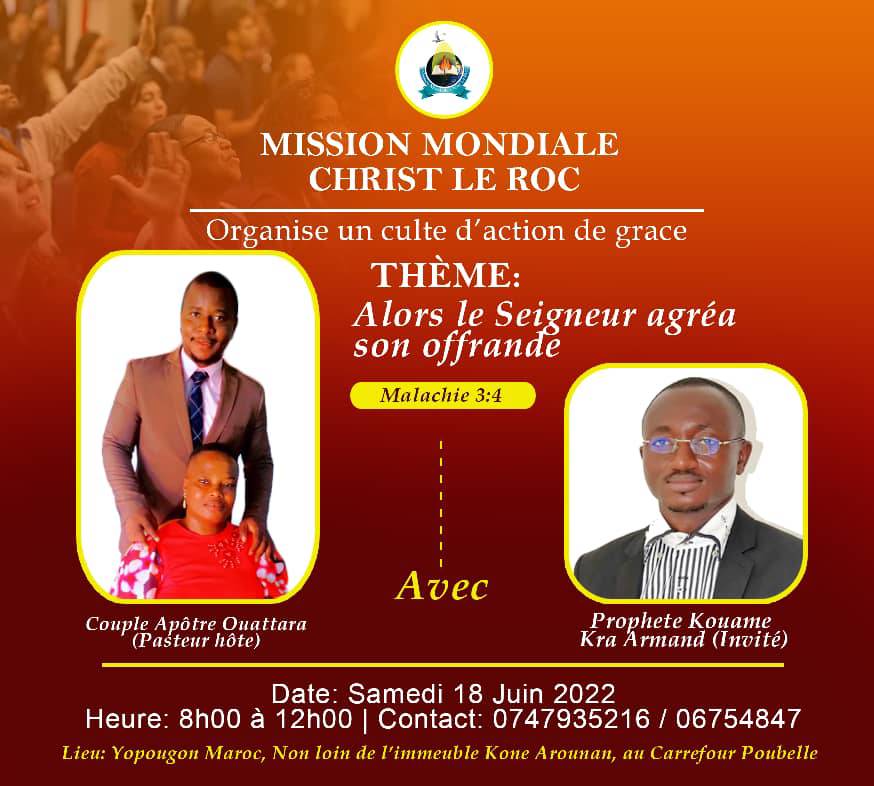 Mission Mondiale Christ le Roc -MMCR