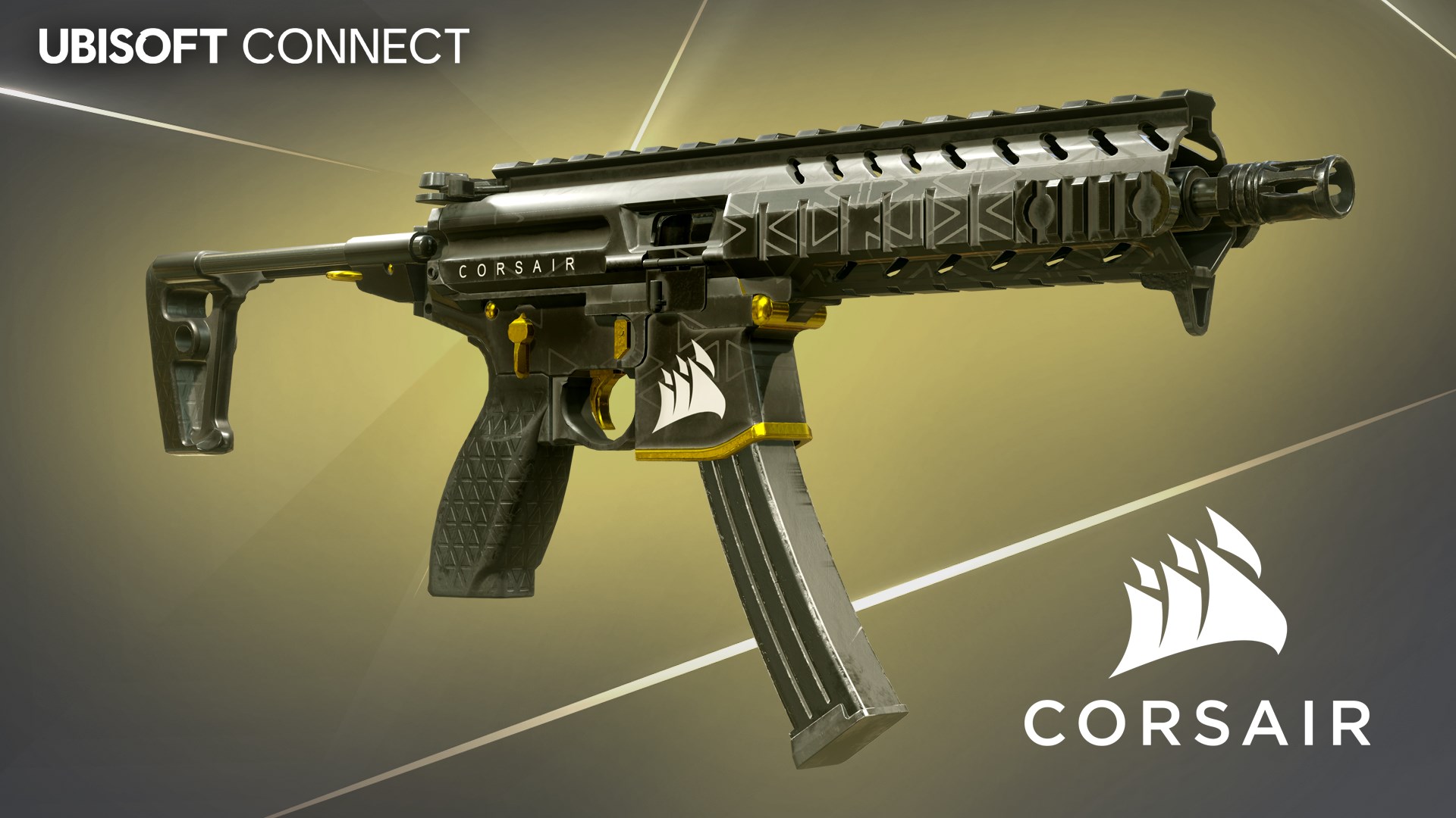 Corsair - อย่าพลาดสกินปืน MPX สวยๆ ของเกม Rainbow 6 Siege...
