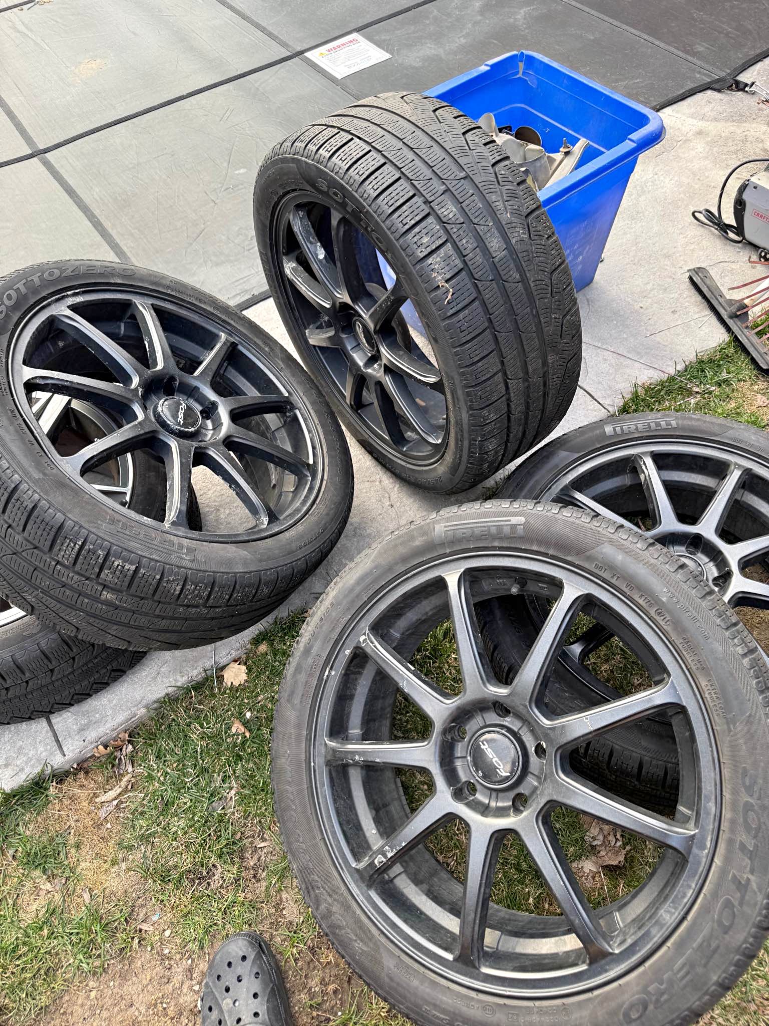5x114 rims and tires set of 4 - Car Wheels, Tires & Parts - Vaughan ...