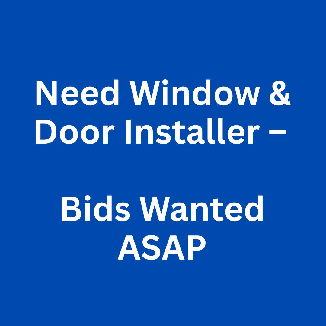 Seattle Area Small Contractors Exchange | Need Window & Door Installer ...