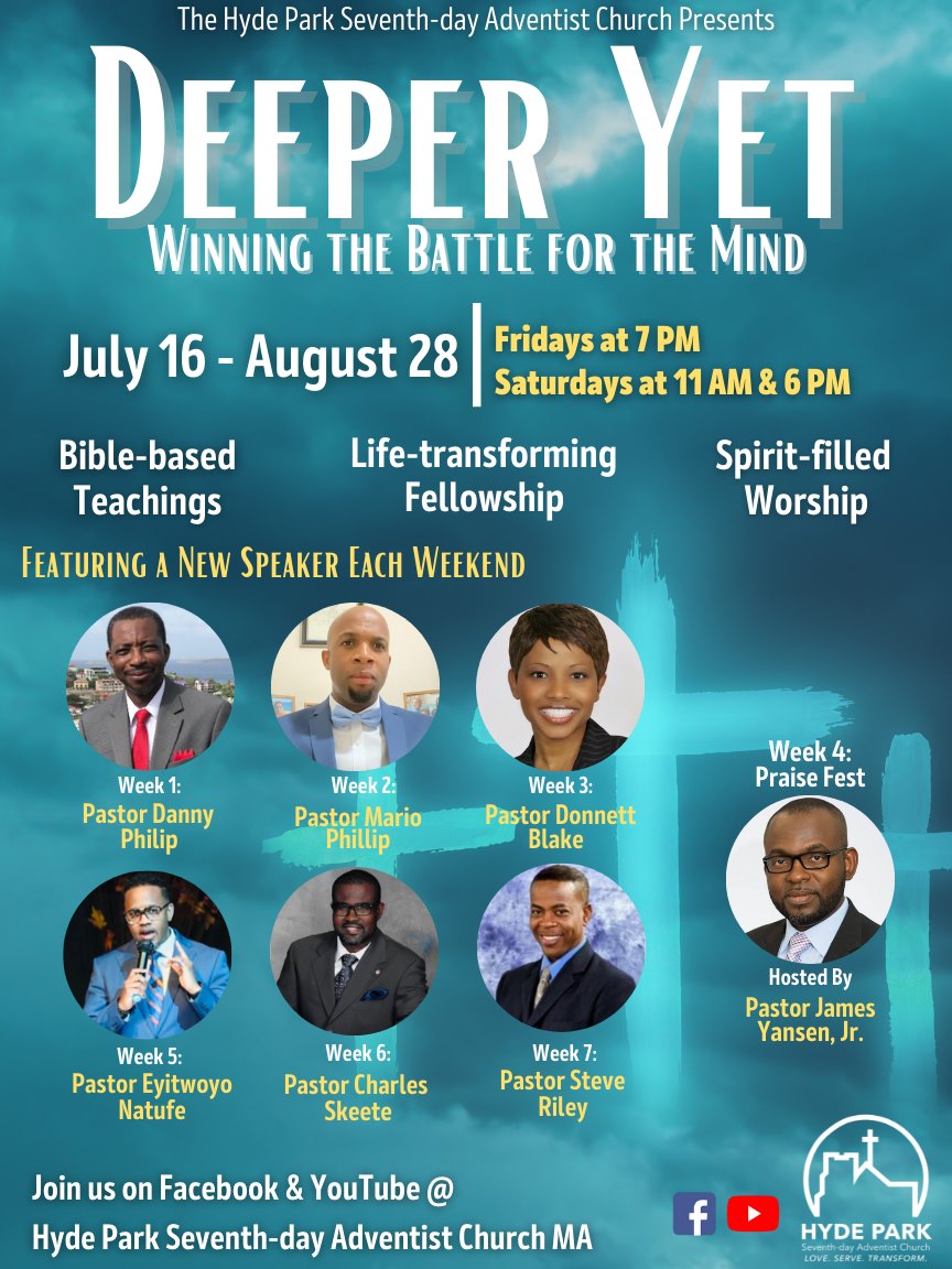 Join us this... - Hyde Park Seventh-day Adventist Church