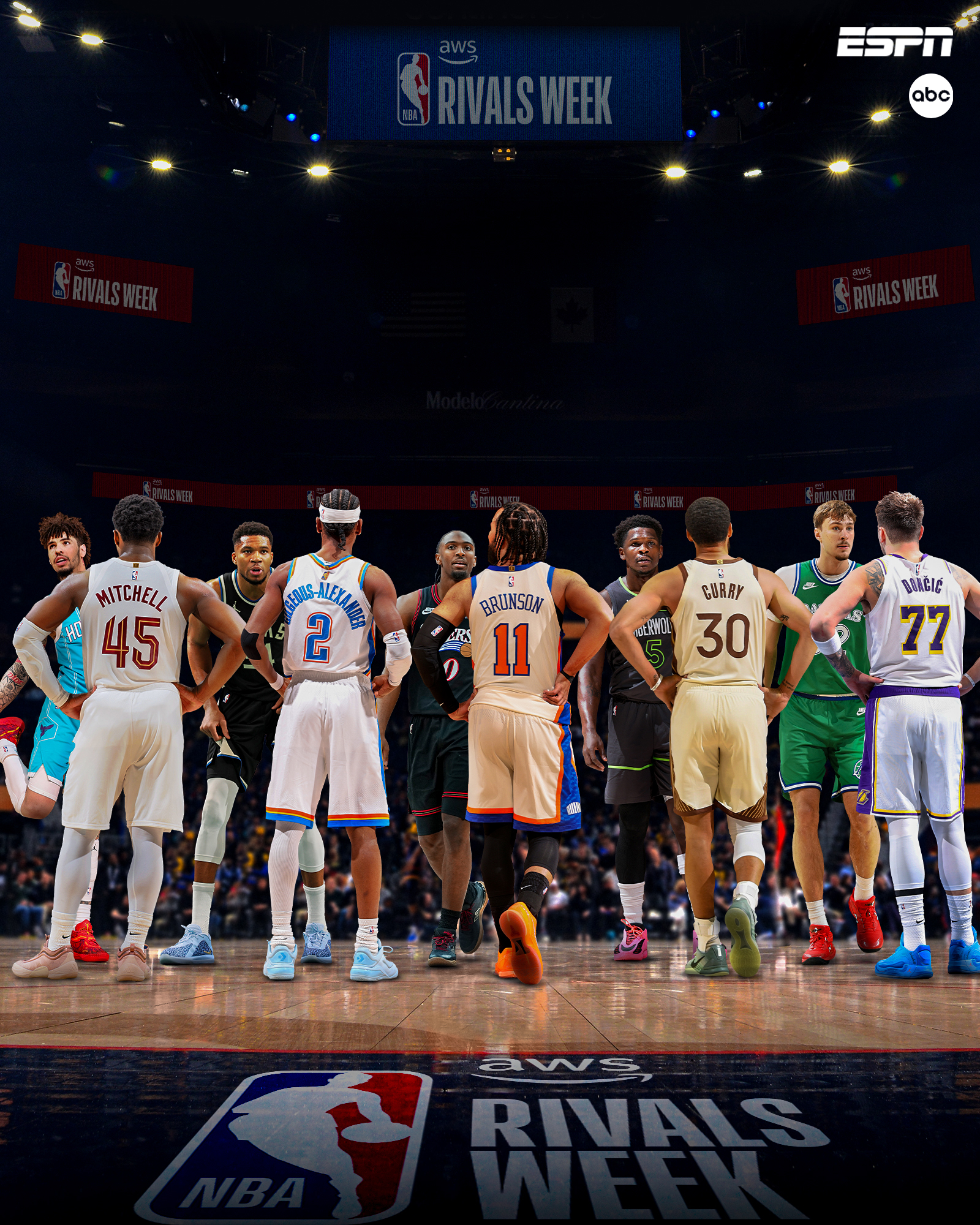 ESPN - NBA RIVALS WEEK IS HERE 🔥 Wednesday on ESPN 📺 🔺... | Facebook