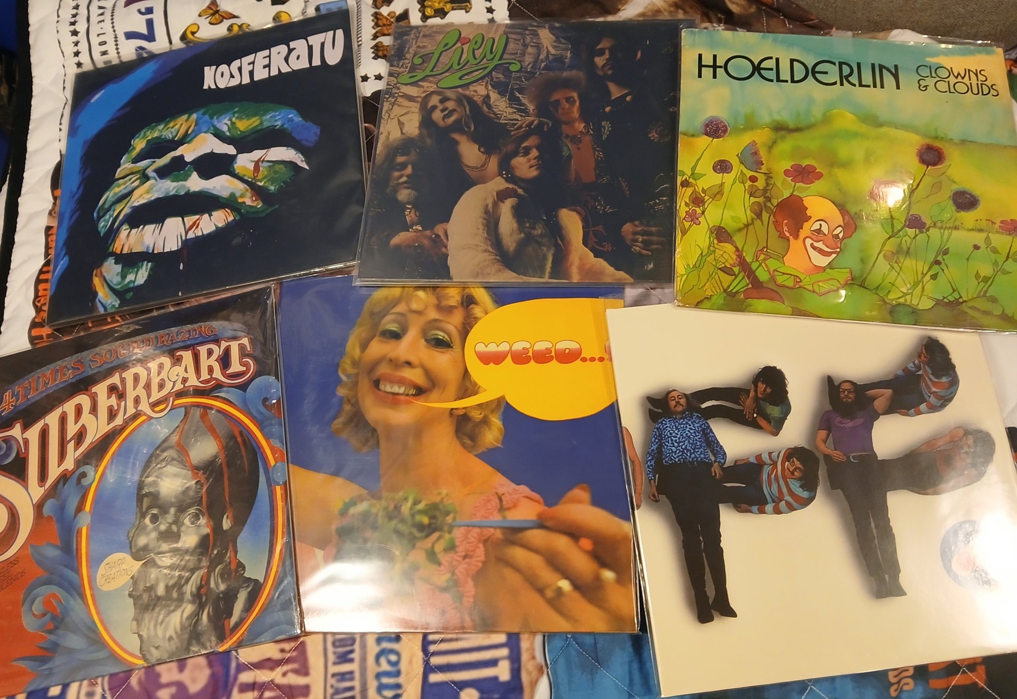 Spinning unique vinyl records on Sunday