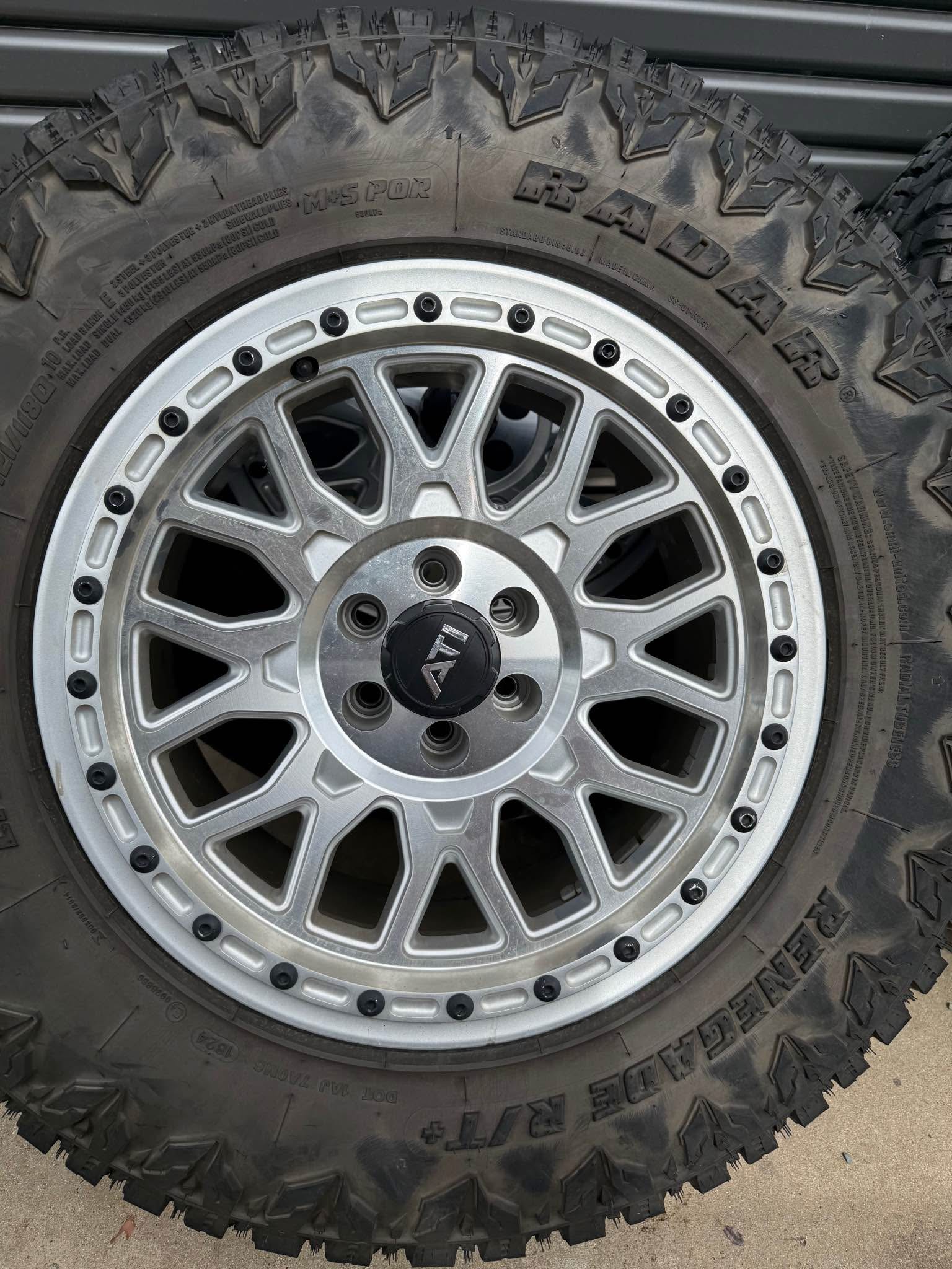 ATI 17 inch imitation beadlocks - Car Wheels, Tires & Parts - Mackay ...