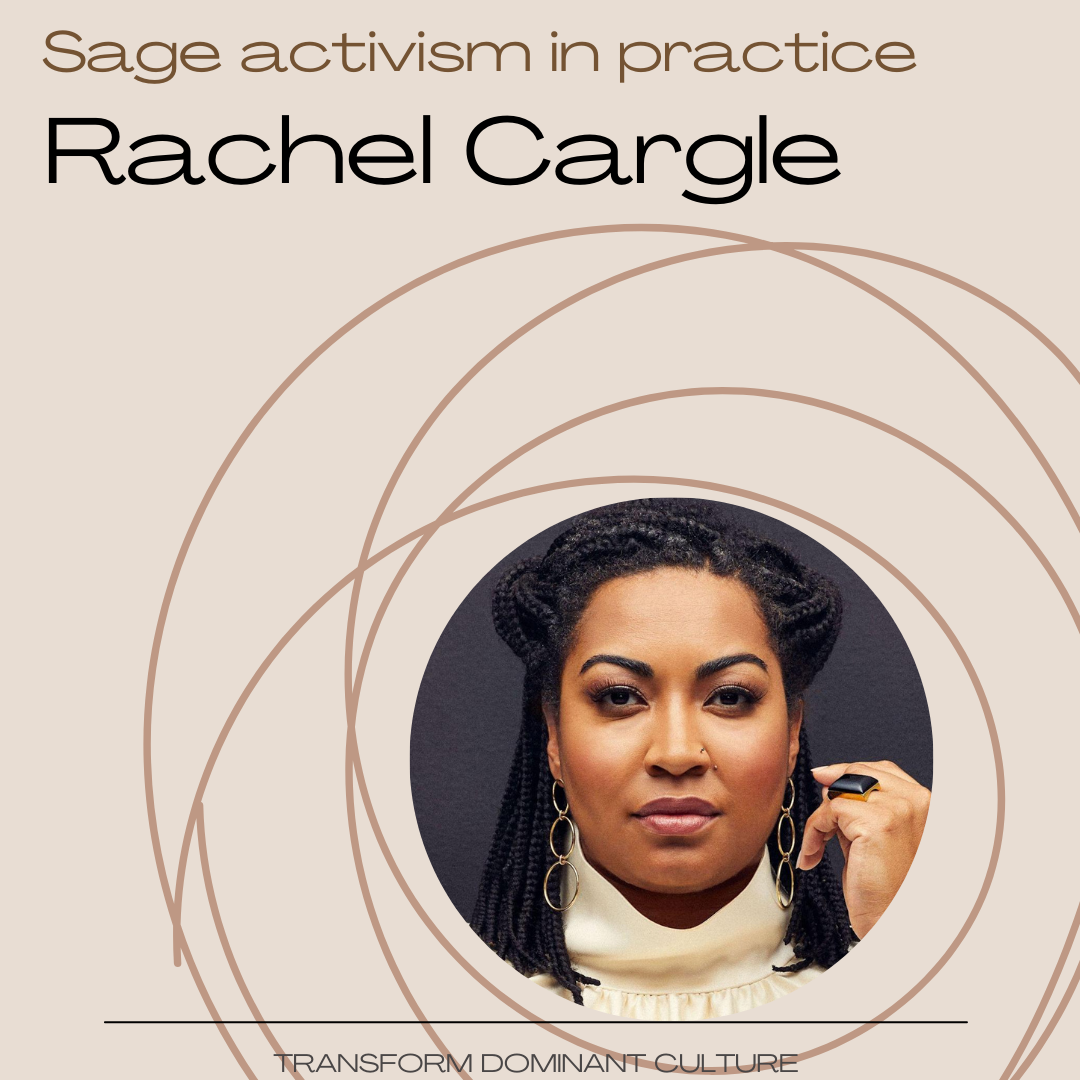 Rachel Cargle is a badass... - Transforming Dominant Culture | Facebook