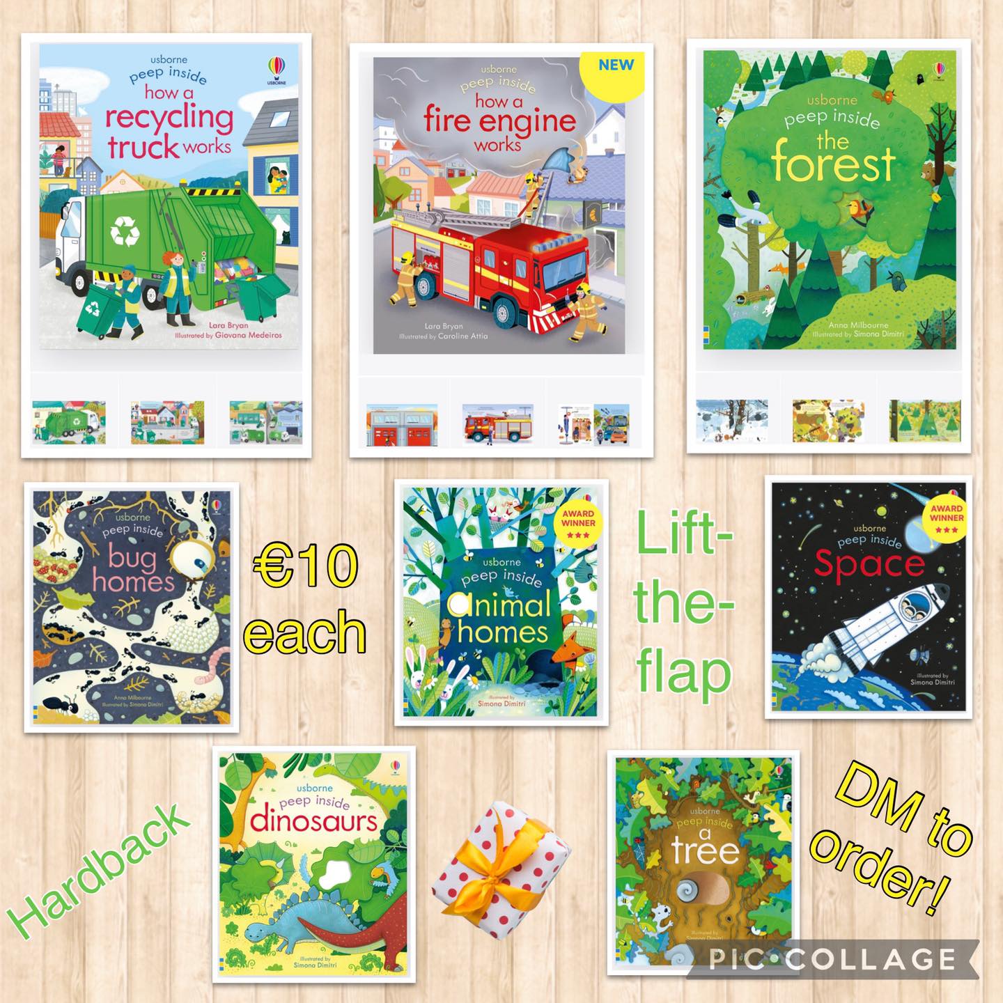 👀 Peep Inside Series - ages 3+ lift... - Three Sisters Books