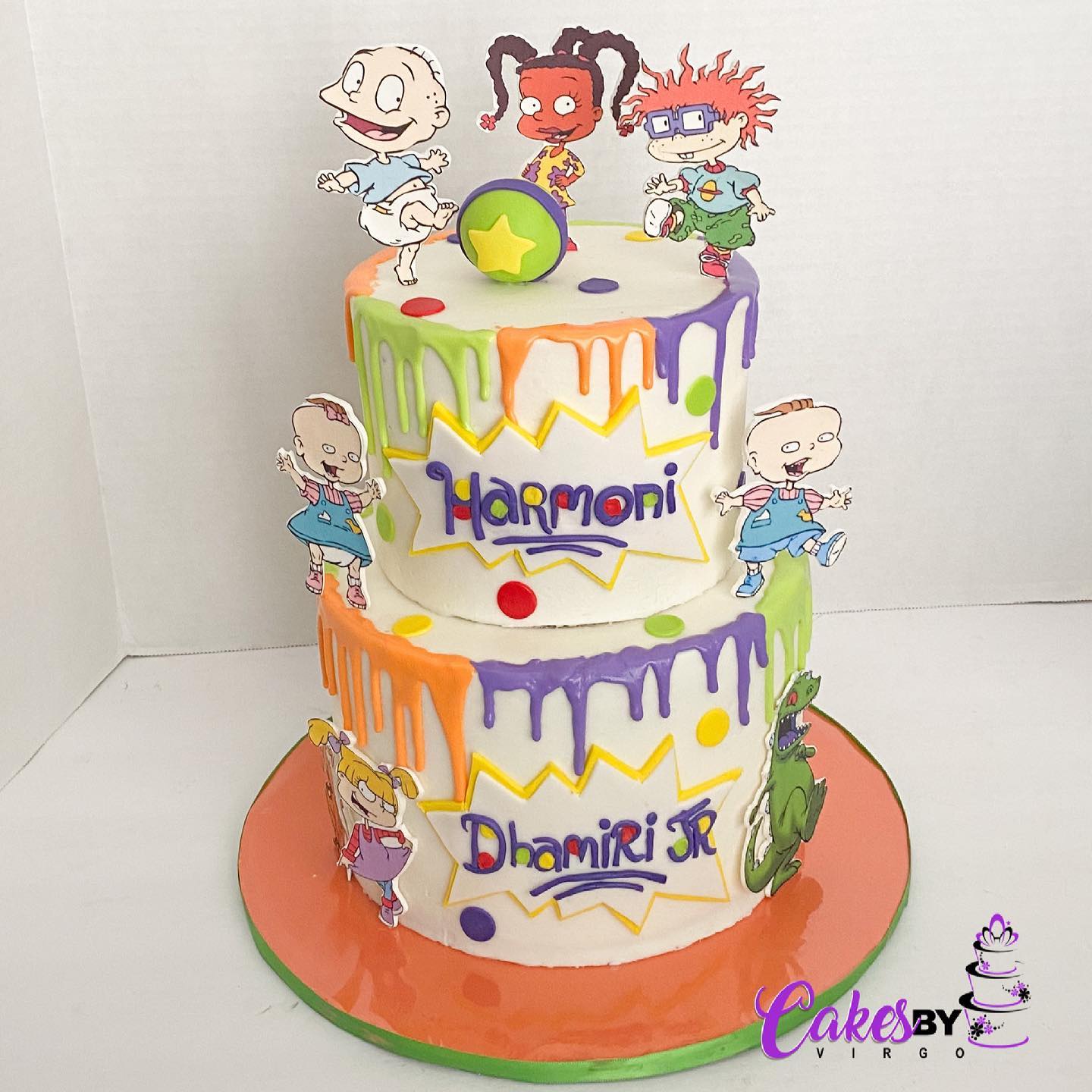 Cakes by Virgo - Rugrats Cake #rugrats #rugratscake...