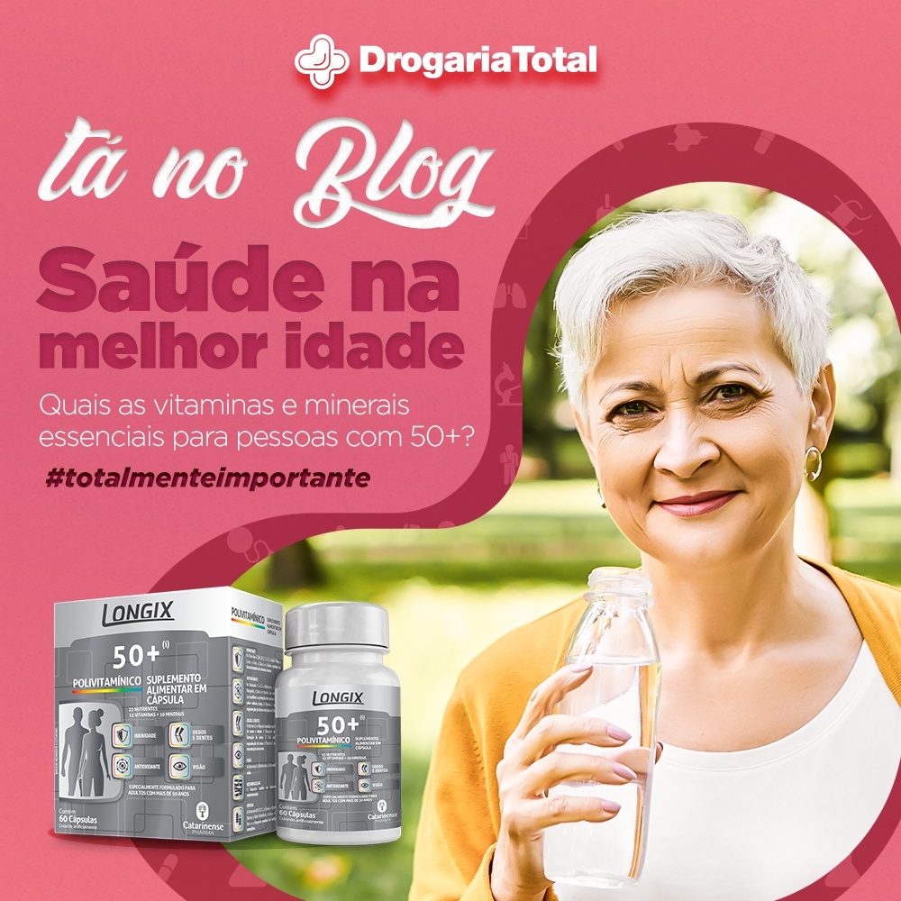 Drogaria - Depois dos 50 anos, o corpo passa a ter necessidades ...