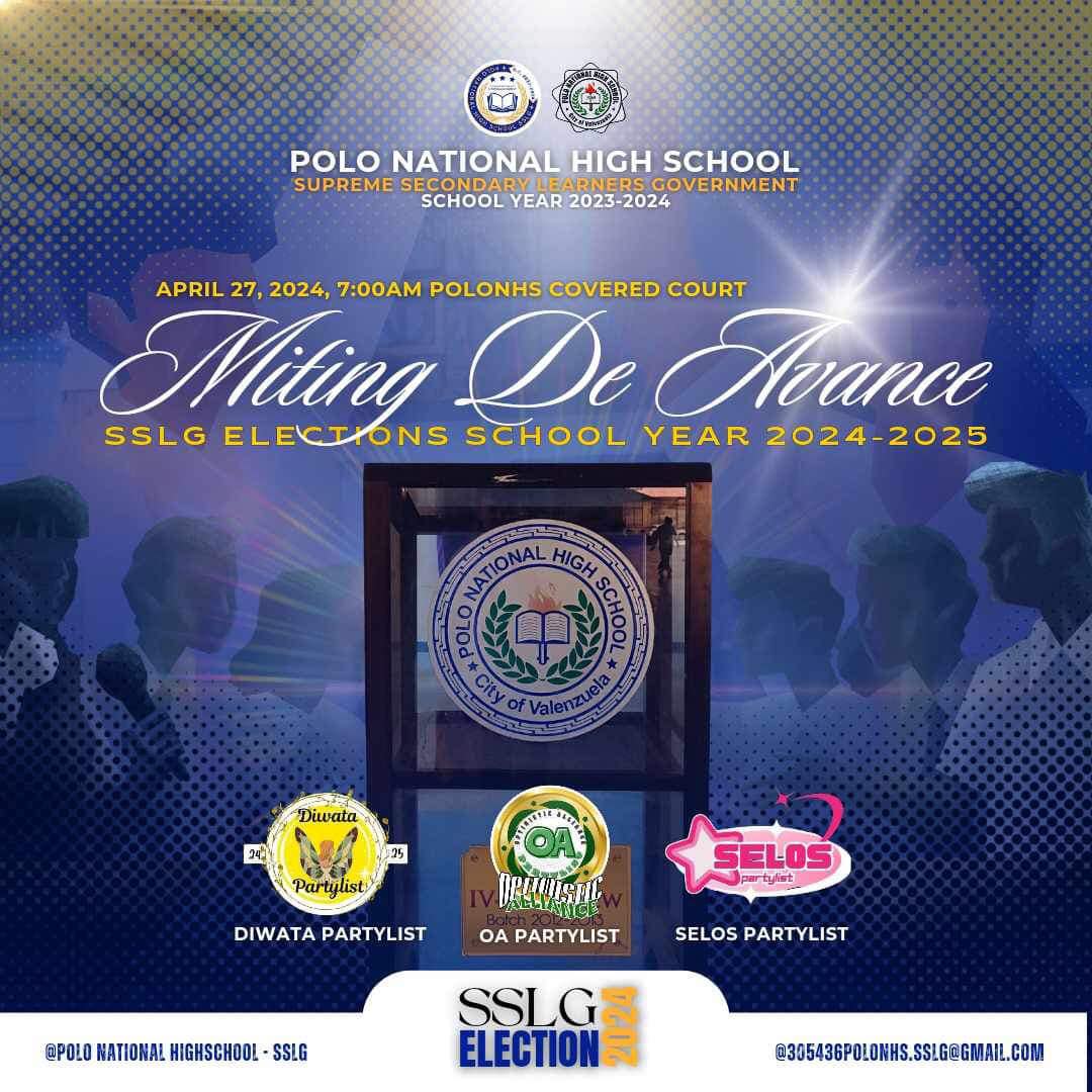 SUPREME SECONDARY... - Polo National High School - SSLG
