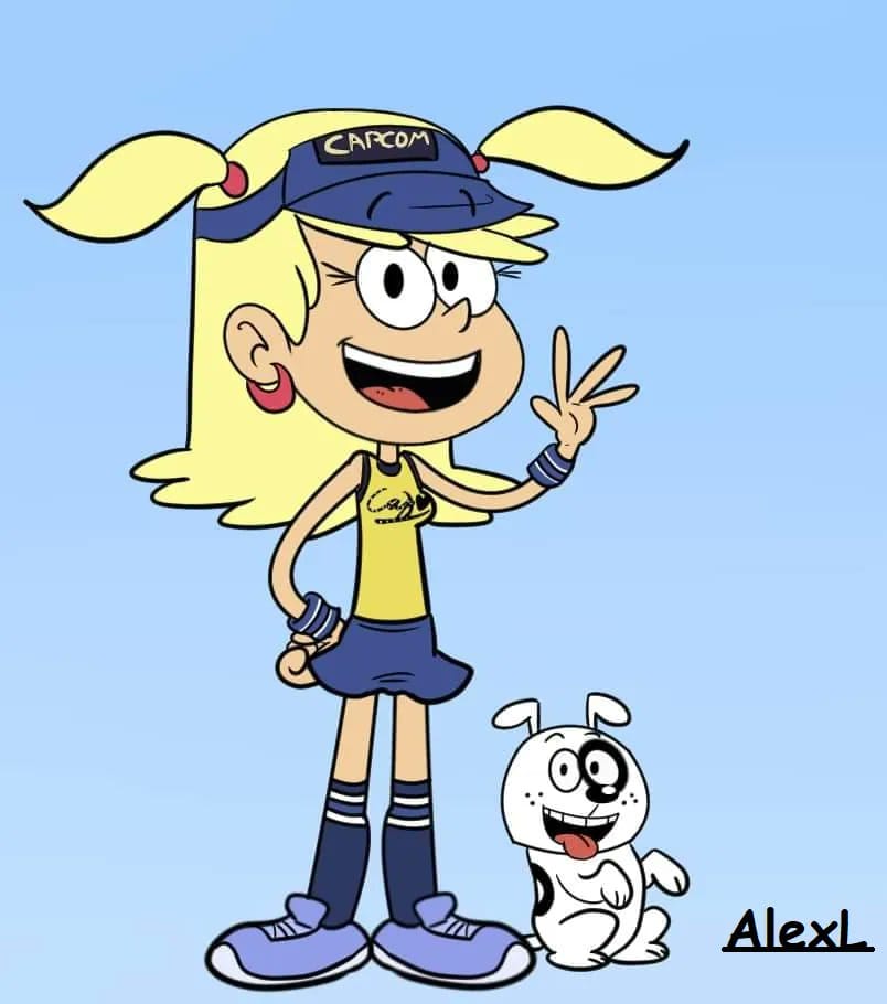 AlexL - Leni Loud y Charles 🐶😃 Referencia del dibujo... | Facebook