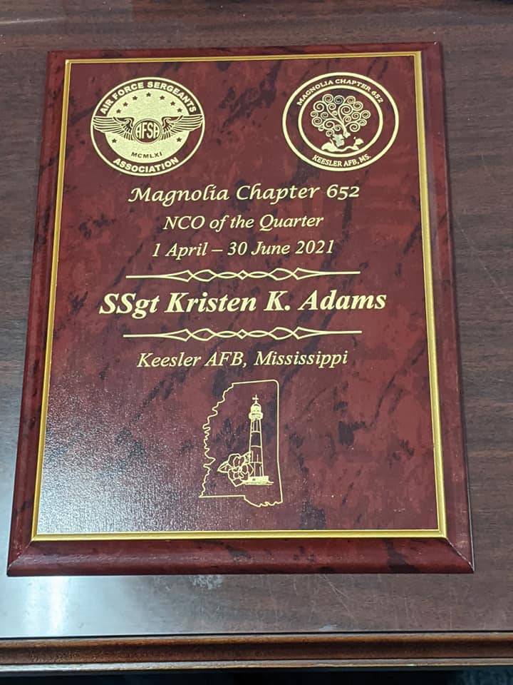 Congratulations to our NCO... - AFSA Chapter 652 Keesler AFB | Facebook