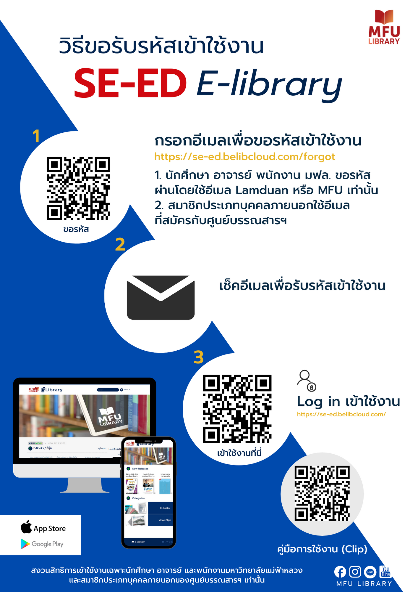 MFU Library - 📌📌New Service !!... | Facebook