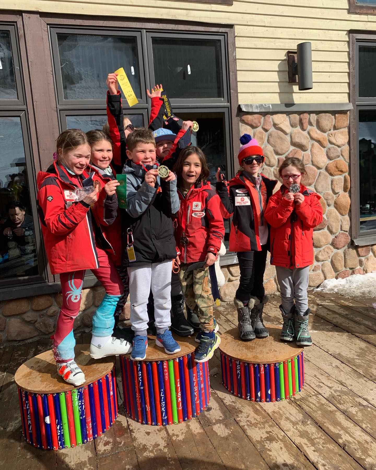 Our U10 and U8 athletes first race... - Banff Alpine Racers