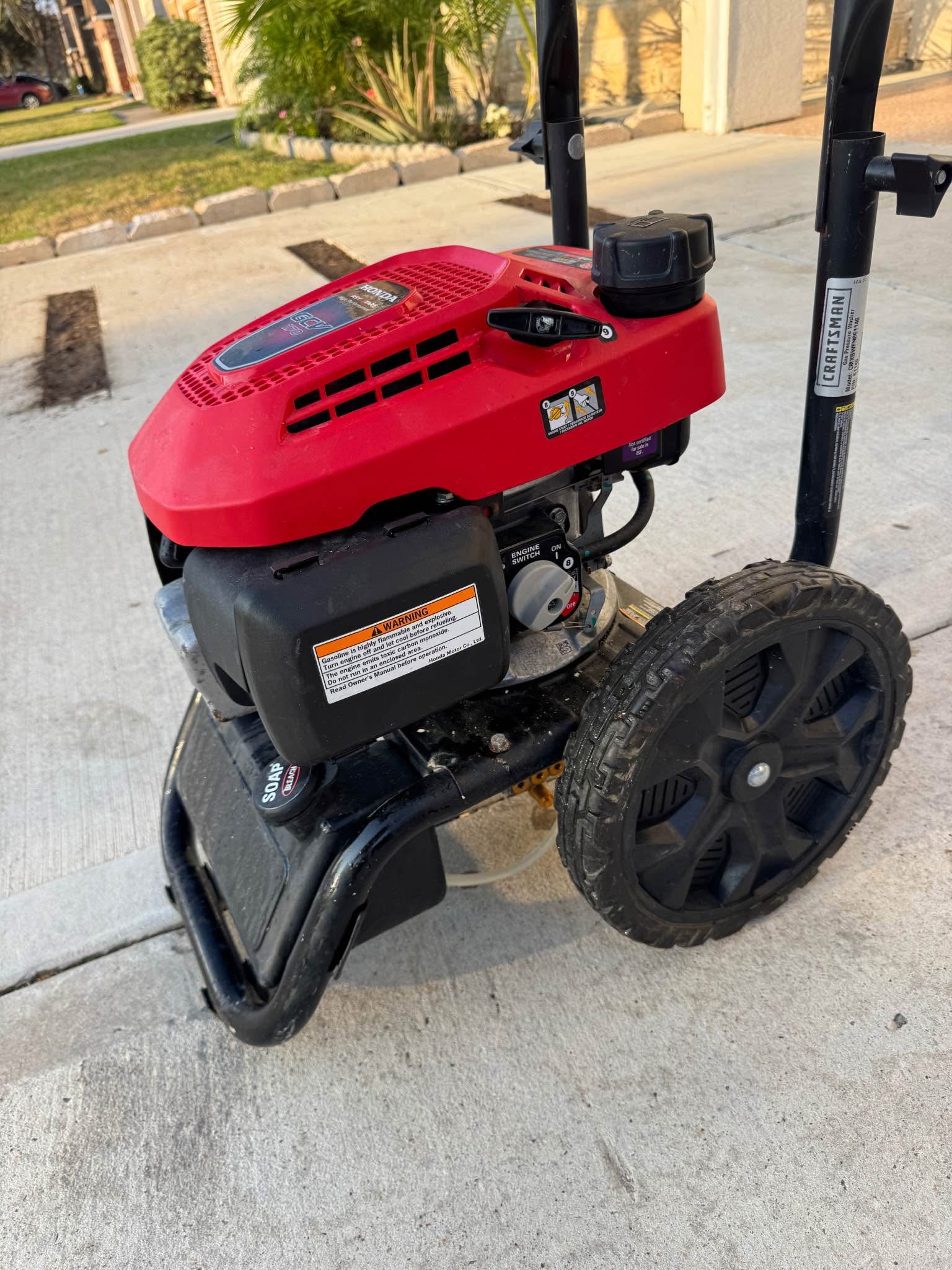 Craftsman 3000 PSI Gas Pressure Washer - Pressure Washers - Missouri ...