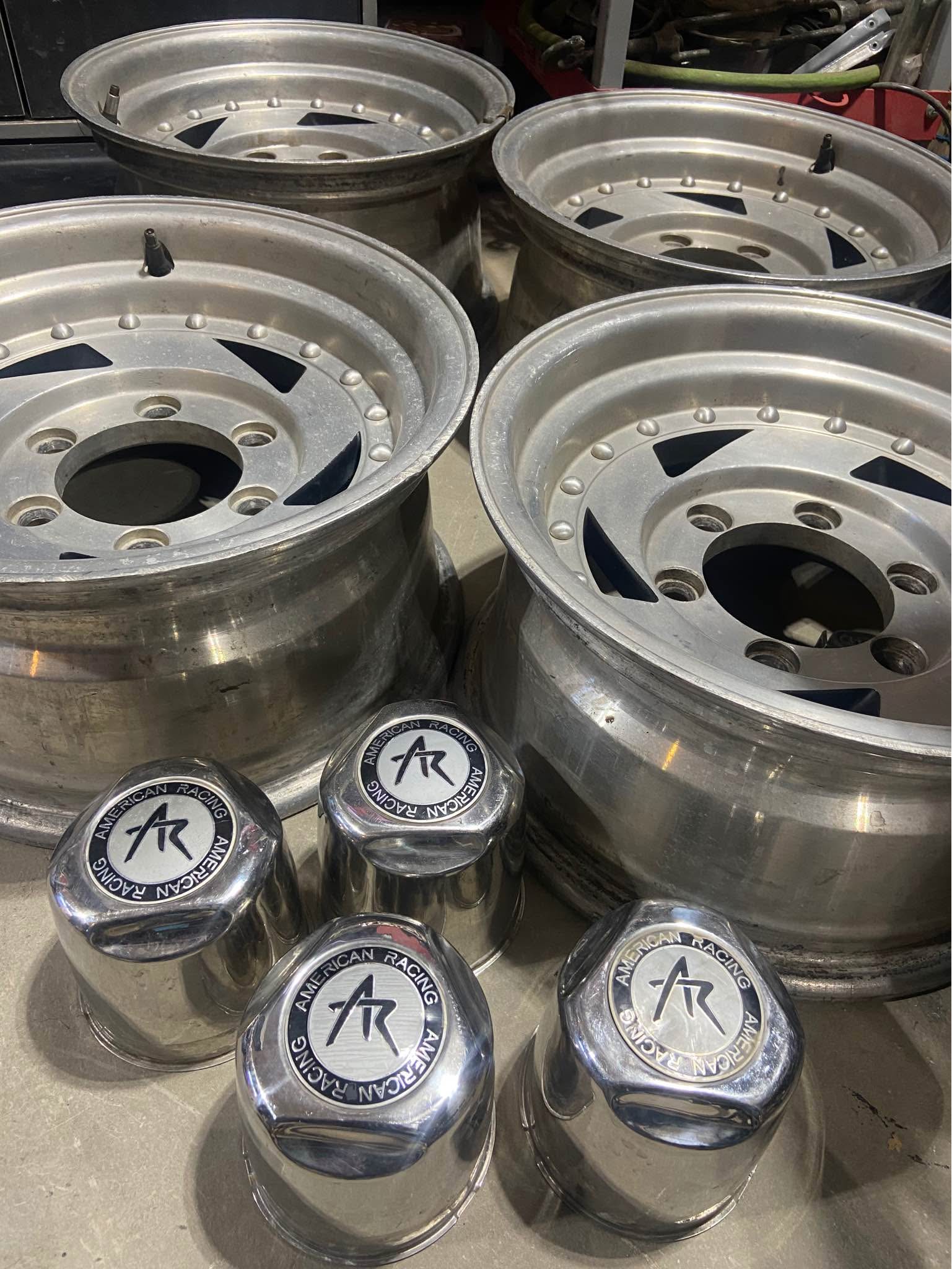 4- 14x7 (6x5.5 ). Directional rims with 2Center caps - Car Wheels ...