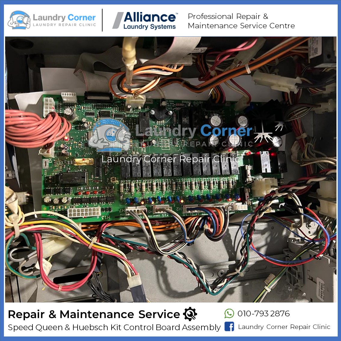 Laundry - Repair & Service | Kit Control Board Assembly F980P3 F8108001 ...