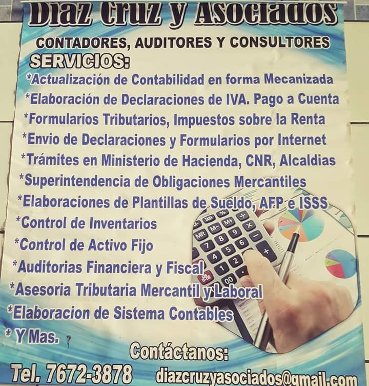 Despacho Contable Díaz Cruz y Asociados | Zacatecoluca
