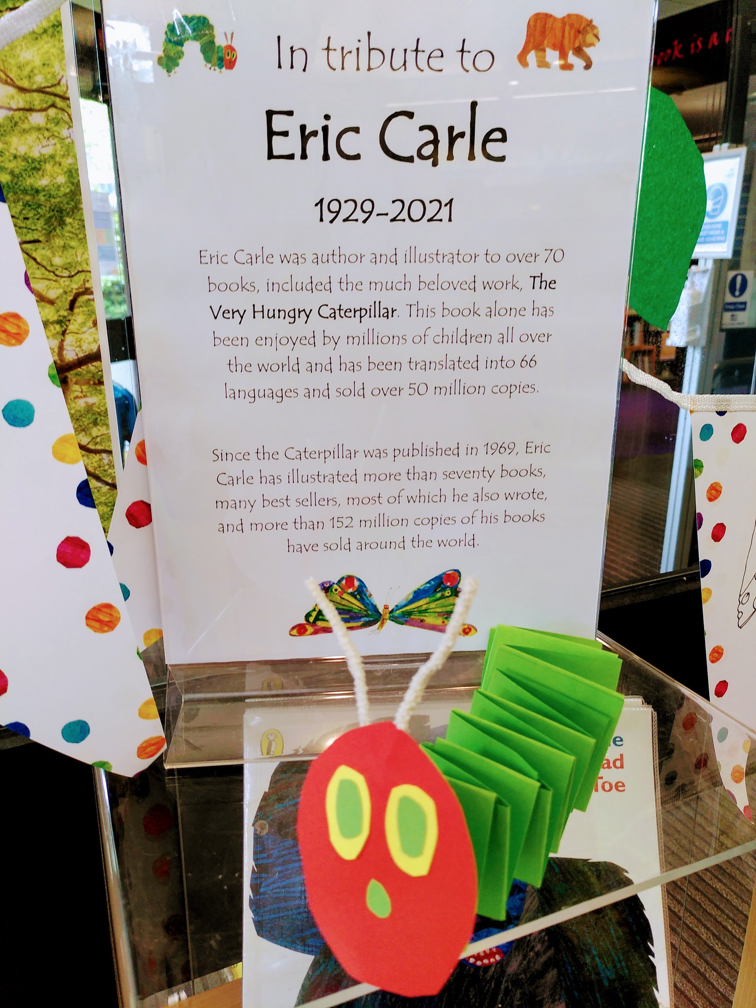 RIP Eric Carle, 1929-2021. Eric... - Northallerton Library | Facebook