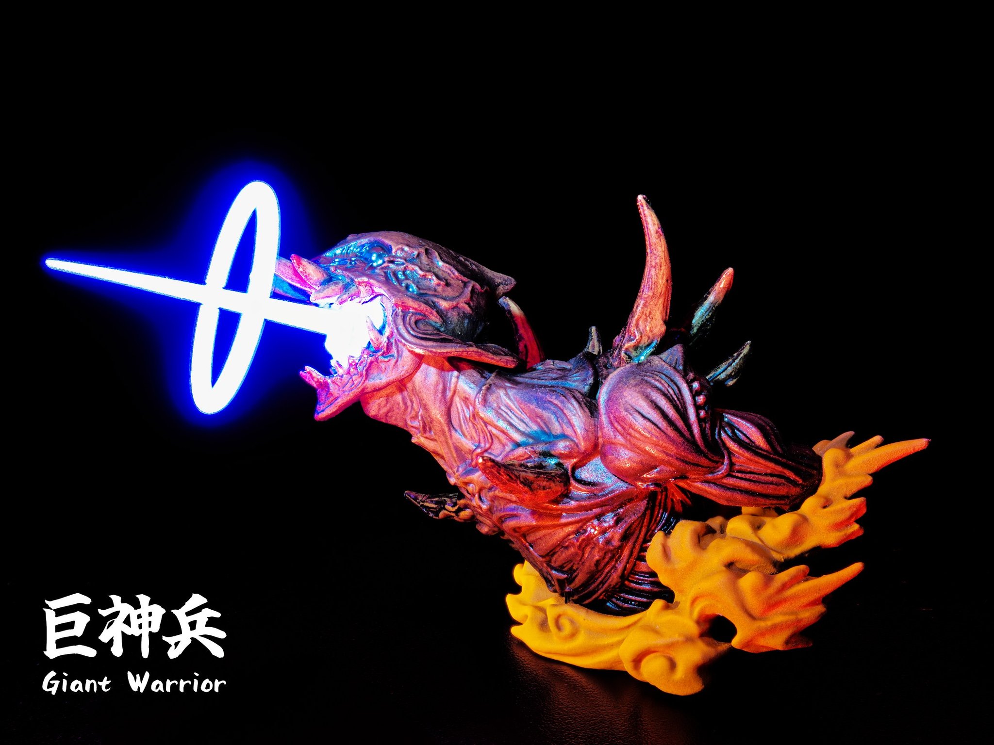 特摄博物馆的风之谷巨神兵扭蛋，重新旧化，保护漆和荧光漆 | Facebook