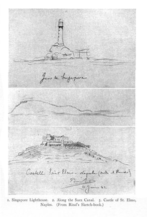 Minsan - 1. Singapore Lighthouse. 2. Along the Suez Canal. 3. Castle of ...