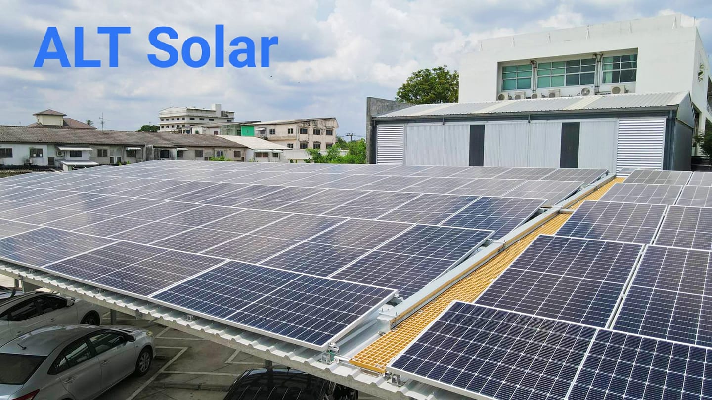 ☀ Solar Rooftop ของ... - ALT Telecom Public Company Limited