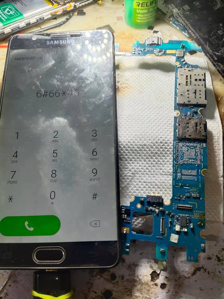 Display Doctor Samsung J7max Replace Cpu Emmc Job Done Facebook