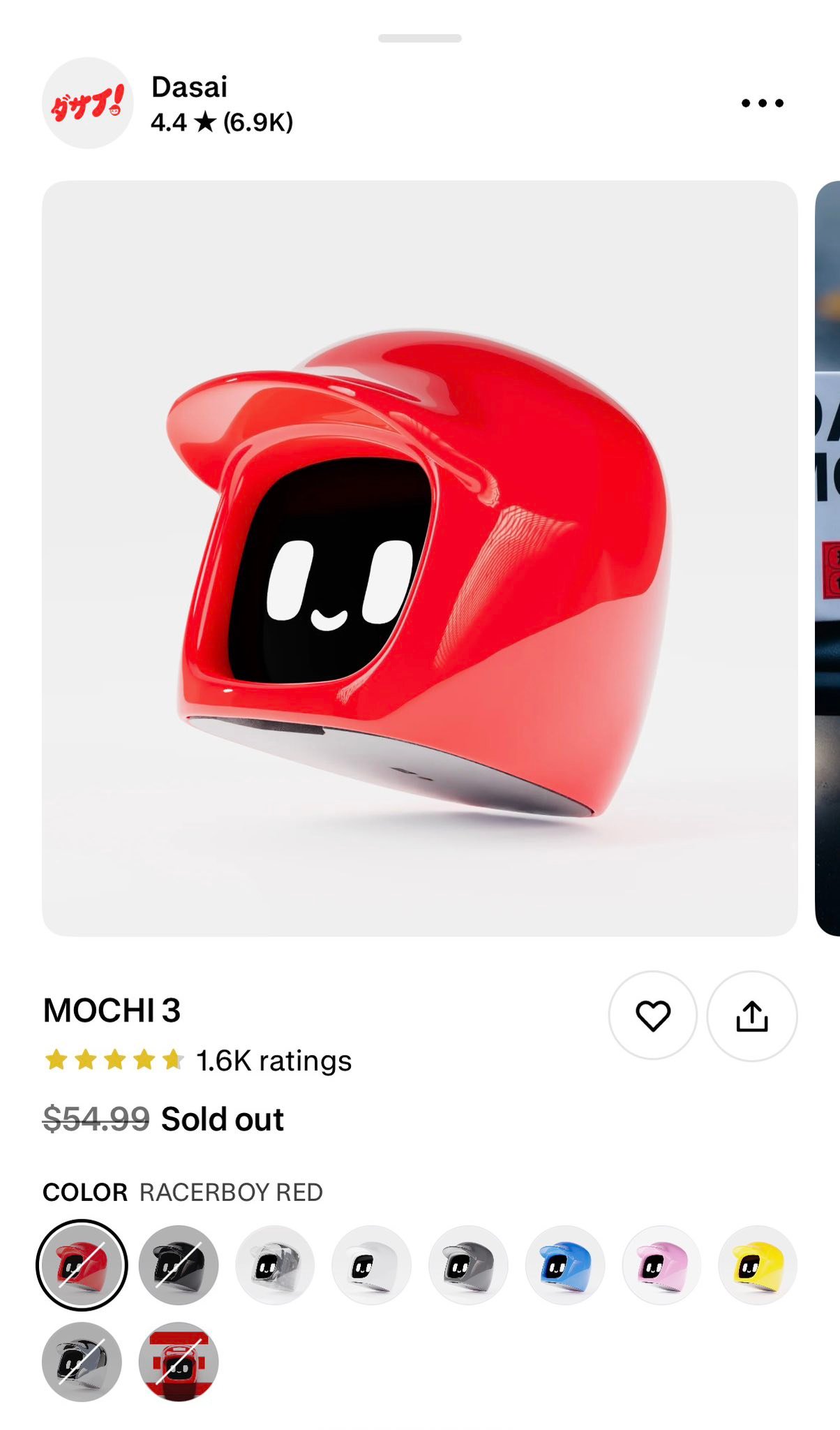 Mochi gen 3 robotic car buddy for sale
