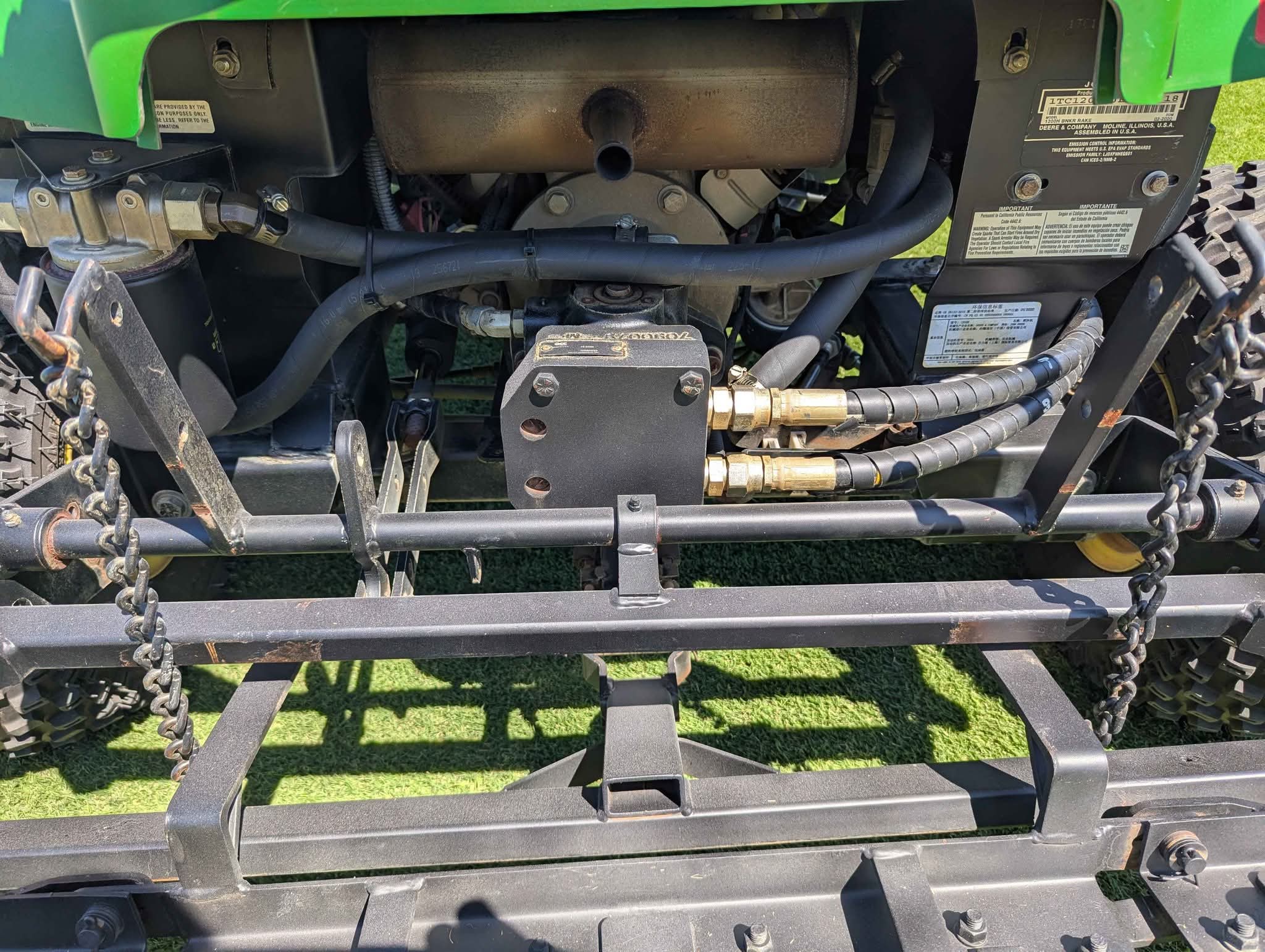 John Deere 1200 Hydro Sand/ Ball Field Rake - Powersport Vehicles ...