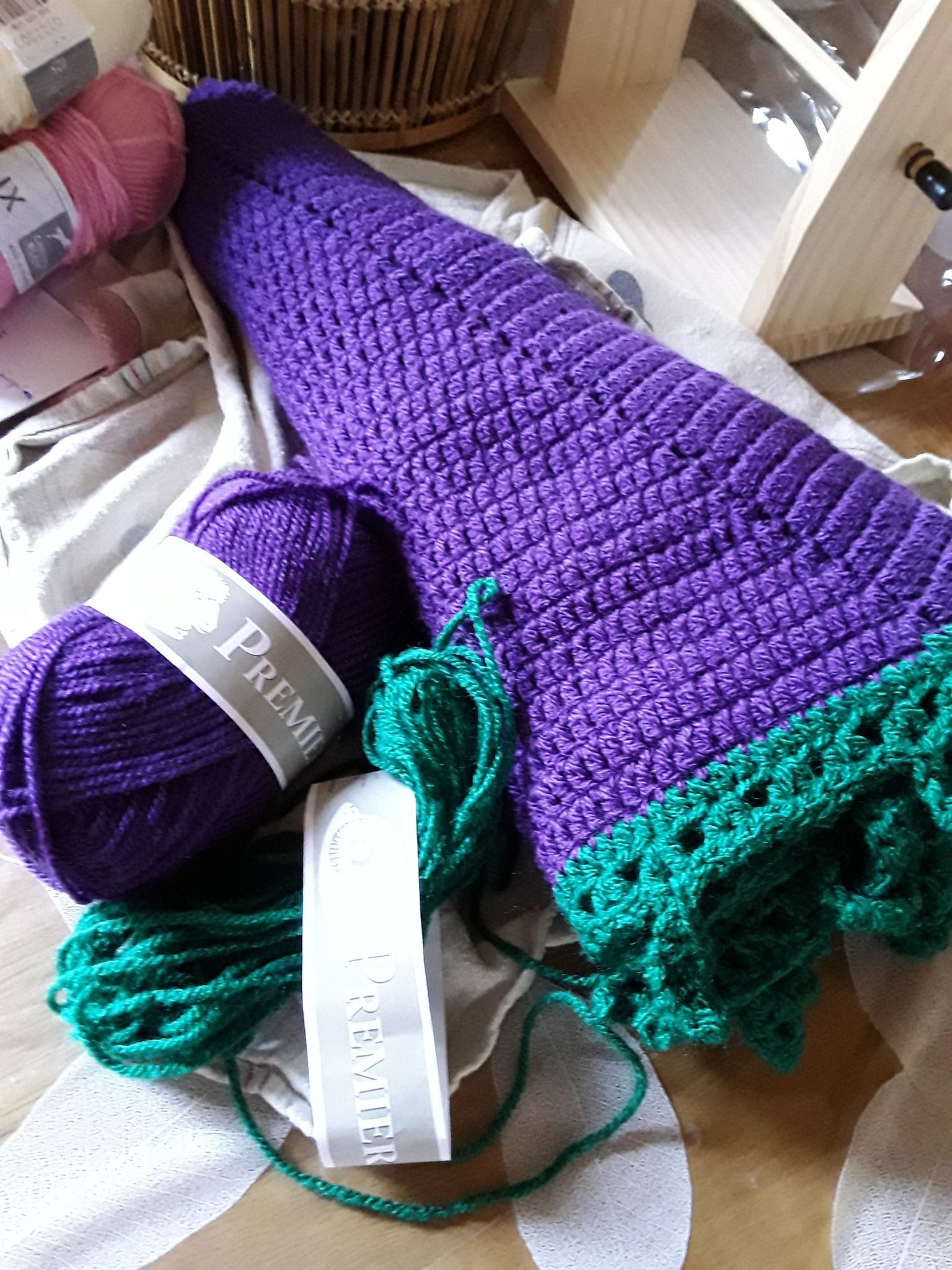 Kit DIY Crochet Bouquet De Fleurs - Couverture En Lys Ou Roses, Pelotes De Laine Polyester-coton - Déco Intérieure