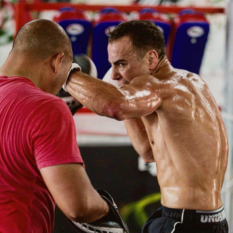 Ricky Colosimo boxing