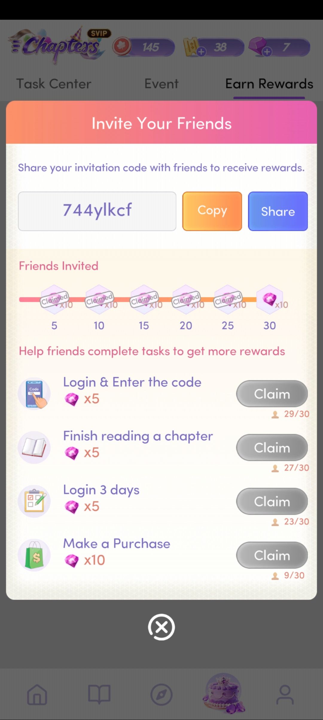 Chapters Game Free Diamonds💎 | 744ylkcf | Facebook