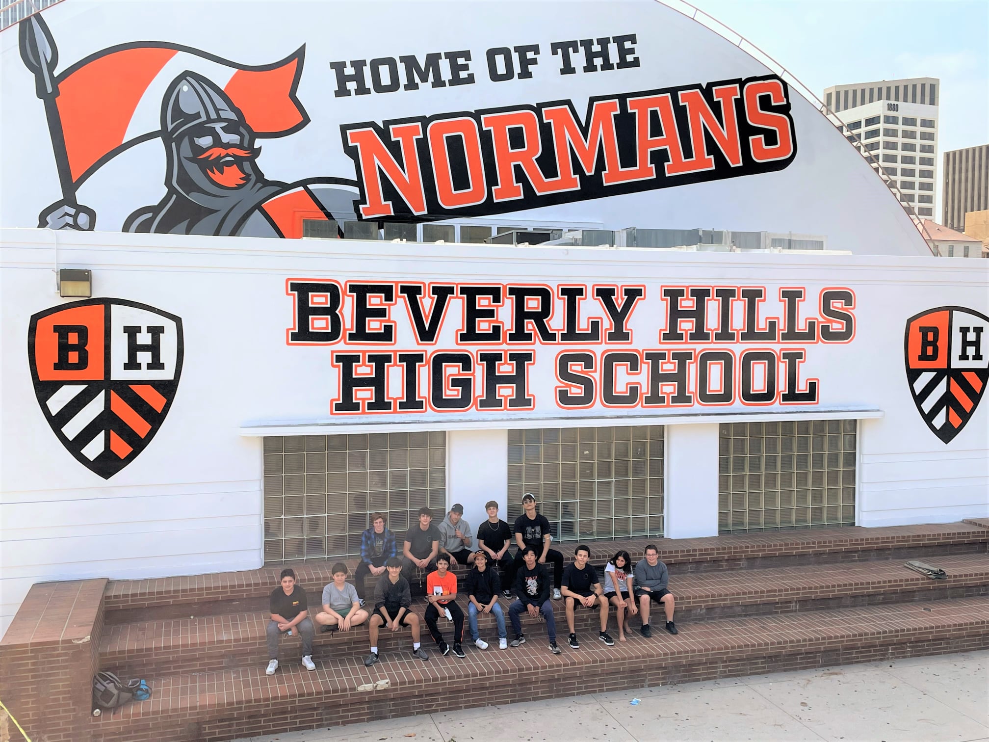 Boss Graphics School Murals | Los Angeles CA