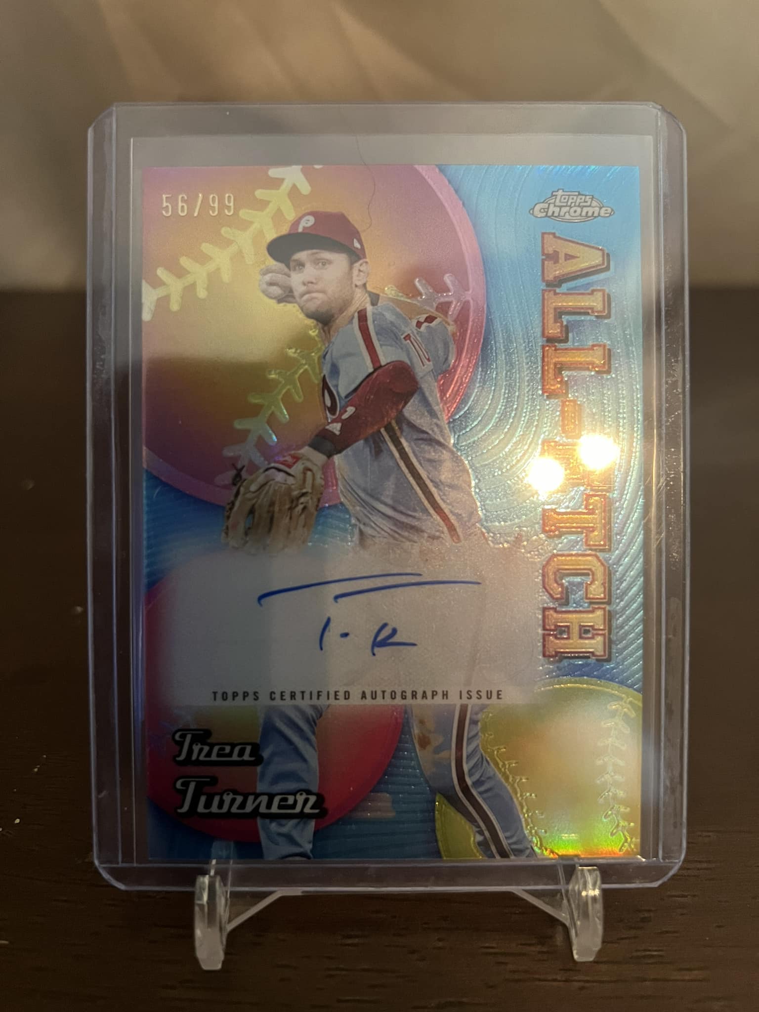 Fan trades 1/1 Evan Carter rookie card for signed bat and autograph