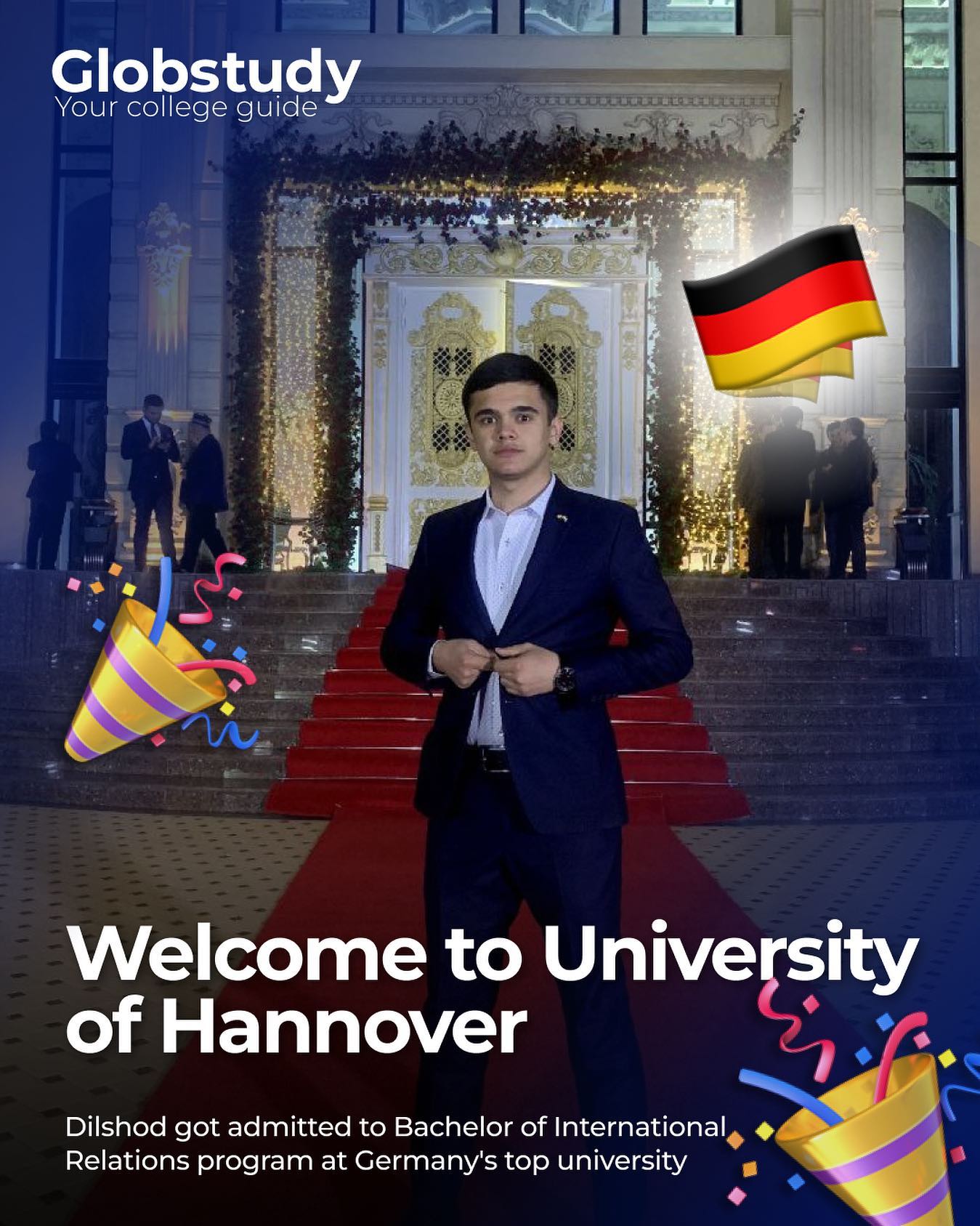 Globstudy - 🎉📣 Welcome to University of Hannover Dilshod...